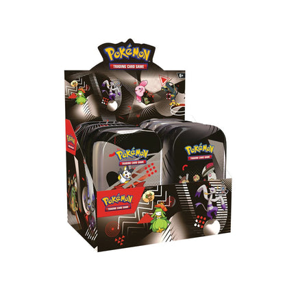 Black Bolt &amp; White Flare Mini Tin Display