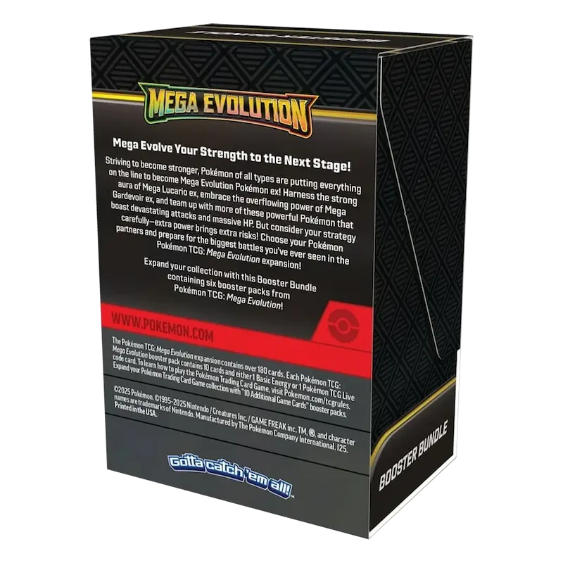 (PRE ORDER) Mega Evolution Booster Bundle