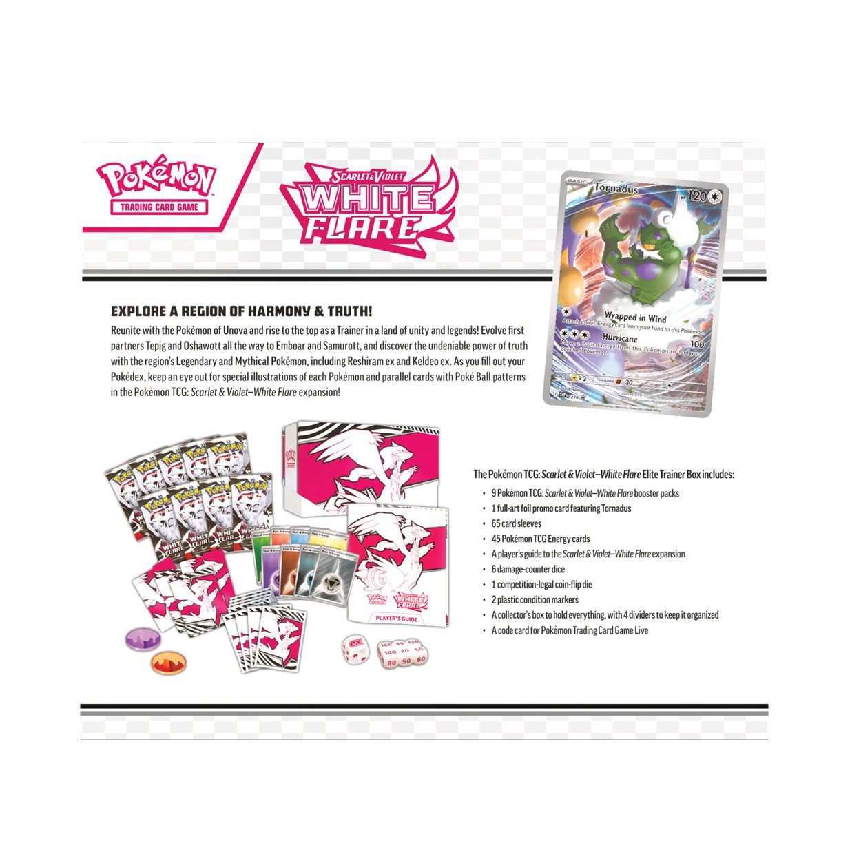 White Flare Elite Trainer Box